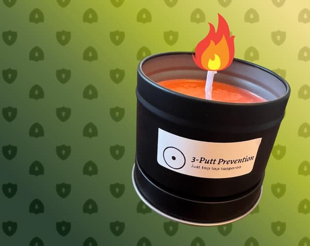 3-Putt Prevention Candle